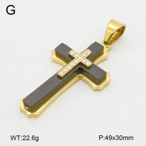 2P4001434bhia-312  Stainless Steel Pendant