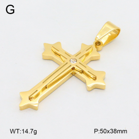 2P4001438bhva-312  Stainless Steel Pendant