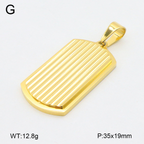 2P2004992abol-436  Stainless Steel Pendant
