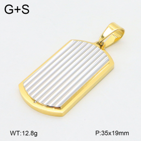 2P2004995abol-436  Stainless Steel Pendant