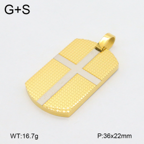 2P2005001vbnl-436  Stainless Steel Pendant