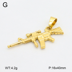 2P2005003ablb-436  Stainless Steel Pendant