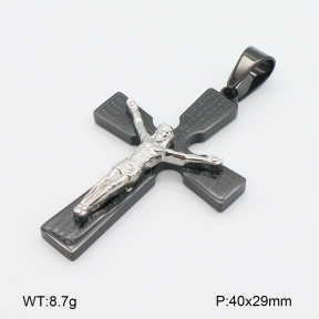 2P2005012bbov-436  Stainless Steel Pendant