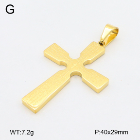 2P2005016bbml-436  Stainless Steel Pendant