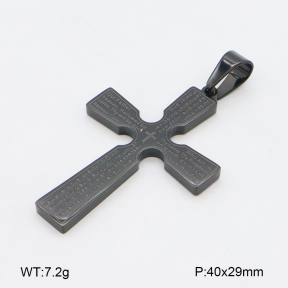 2P2005018bbml-436  Stainless Steel Pendant