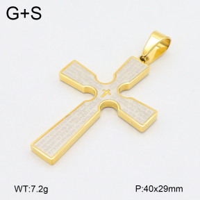 2P2005019bbml-436  Stainless Steel Pendant