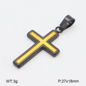 2P2005024bbml-436  Stainless Steel Pendant