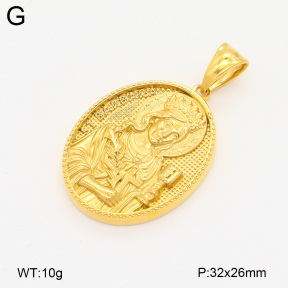 2P2005033bbpo-209  Stainless Steel Pendant