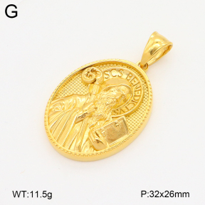 2P2005035bbpo-209  Stainless Steel Pendant