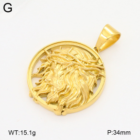 2P2005040bbpo-209  Stainless Steel Pendant