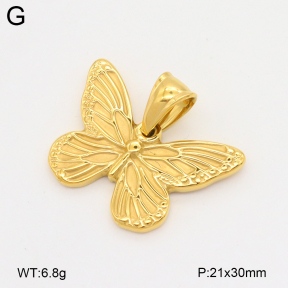 2P2005044bhhj-209  Stainless Steel Pendant