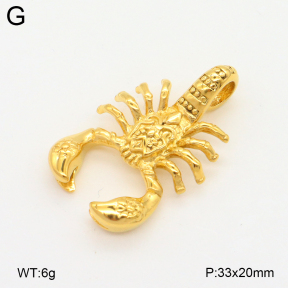 2P2005049ahjb-209  Stainless Steel Pendant