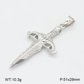 2P2005080bhia-209  Stainless Steel Pendant