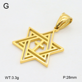 2P2005086bhil-209  Stainless Steel Pendant