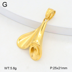 2P2005127abol-209  Stainless Steel Pendant