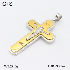 2P2005133aija-209  Stainless Steel Pendant