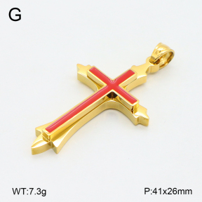 2P3000749bhva-209  Stainless Steel Pendant