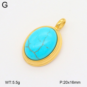 2P4001466bbpo-209  Stainless Steel Pendant