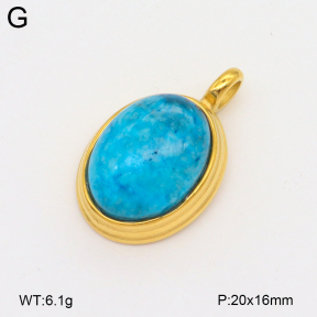 2P4001481bbpo-209  Stainless Steel Pendant