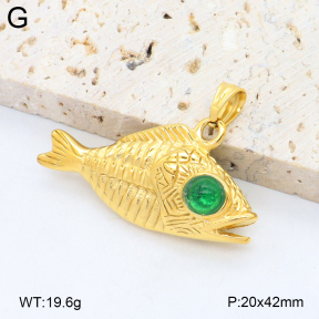 2P4001494bhia-209  Stainless Steel Pendant