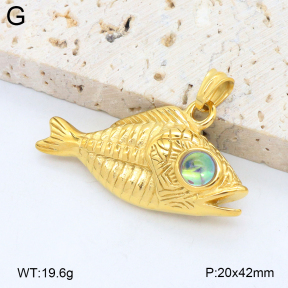 2P4001496bhia-209  Stainless Steel Pendant