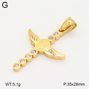 2P4001500ahjb-209  Stainless Steel Pendant