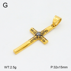 2P4001503ahjb-209  Stainless Steel Pendant