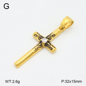 2P4001505ahjb-209  Stainless Steel Pendant