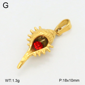 2P4001510bbml-209  Stainless Steel Pendant