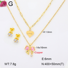 F2S006251vbpb-J132  Fashion Copper Sets