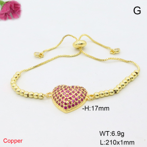 F6B406910vbmb-L017  Fashion Copper Bracelet