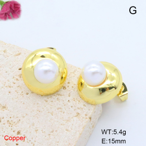 F6E302120baka-L017  Fashion Copper Earrings