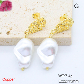 F6E302123vbmb-L017  Fashion Copper Earrings