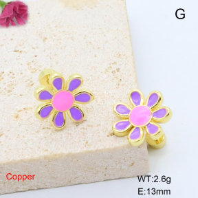 F6E302127baka-L017  Fashion Copper Earrings