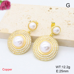 F6E405765bhva-L017  Fashion Copper Earrings