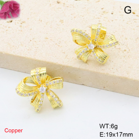 F6E405768baka-L017  Fashion Copper Earrings