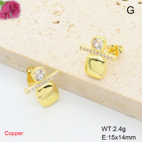 F6E405771baka-L017  Fashion Copper Earrings