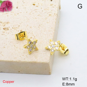 F6E405789aajl-L017  Fashion Copper Earrings