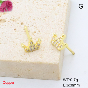 F6E405791aajl-L017  Fashion Copper Earrings