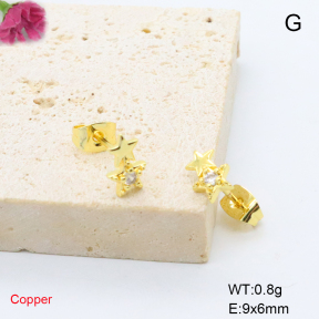 F6E405793aajl-L017  Fashion Copper Earrings