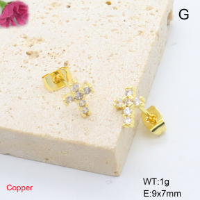 F6E405794aajl-L017  Fashion Copper Earrings