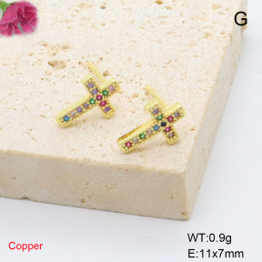 F6E405795aajl-L017  Fashion Copper Earrings