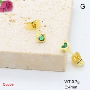 F6E405799aajl-L017  Fashion Copper Earrings