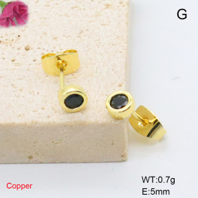 F6E405801aajl-L017  Fashion Copper Earrings