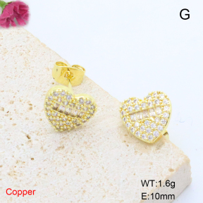 F6E405805ablb-L017  Fashion Copper Earrings