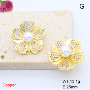 F6E405812bhva-L017  Fashion Copper Earrings