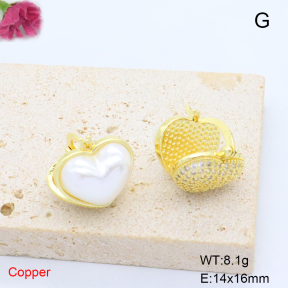 F6E405814bbov-L017  Fashion Copper Earrings