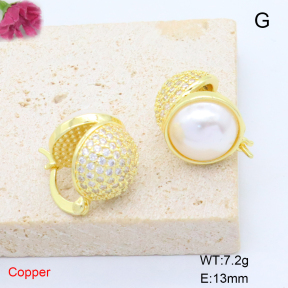 F6E405815bbov-L017  Fashion Copper Earrings