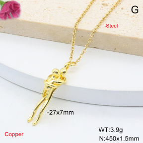 F6N201087aajl-L017  Fashion Copper Necklace