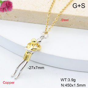 F6N201088aajl-L017  Fashion Copper Necklace